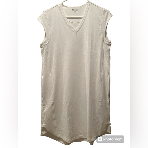ATHLETA | PACIFICA DRESS XS WHITE - Picture 2 of 10